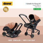 Doona X - Car Seat & Stroller